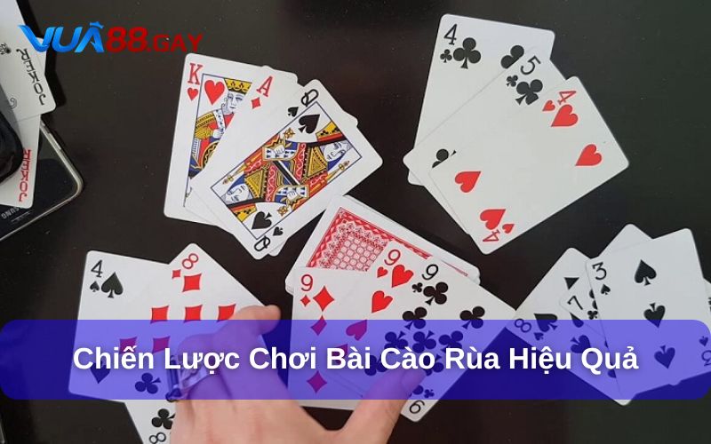 Kinh nghiệm chơi bài Cào Rùa Vua88 dễ thắng hơn