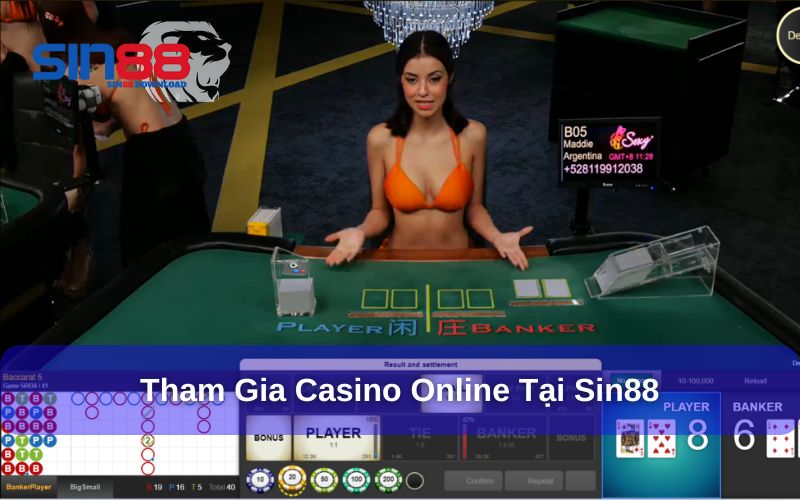Casino Online tại Sin88
